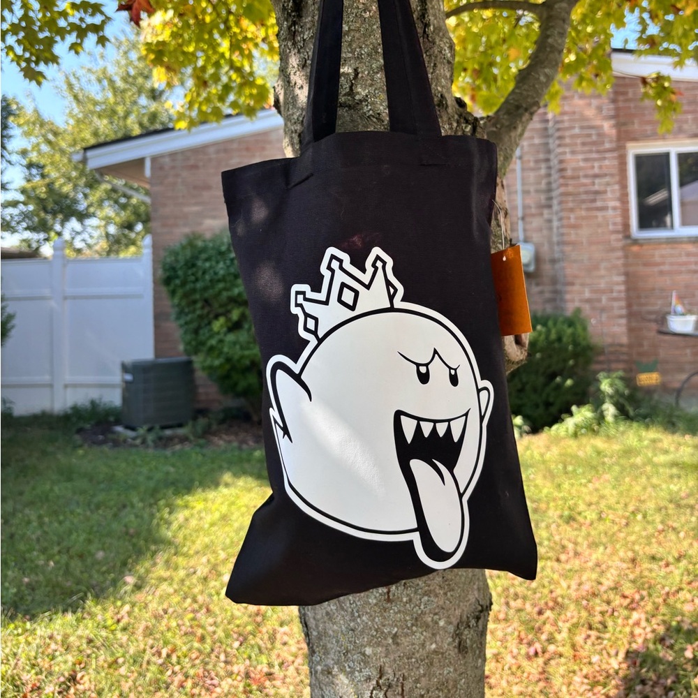 Medium size King Boo Trick or Treat Bag
